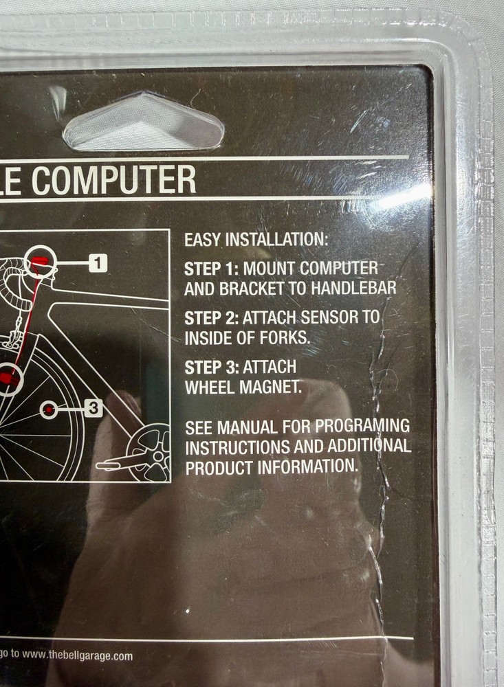 Bell Dashboard Bicycle Computer Speedometer Trip Timer~14 Functions~NIP!