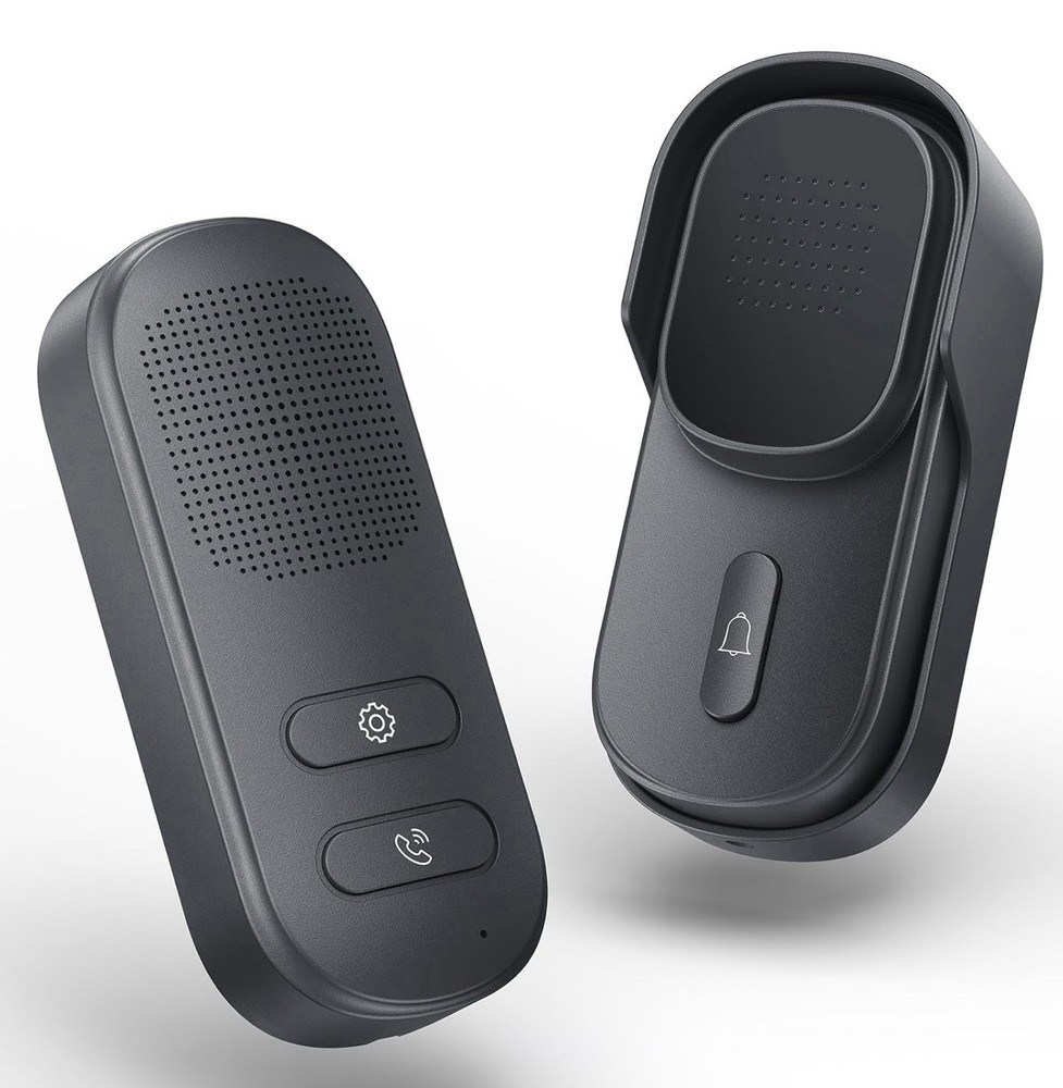 Hands Free Wireless Intercom Doorbell for Home Classroom Two-Way Communicator...