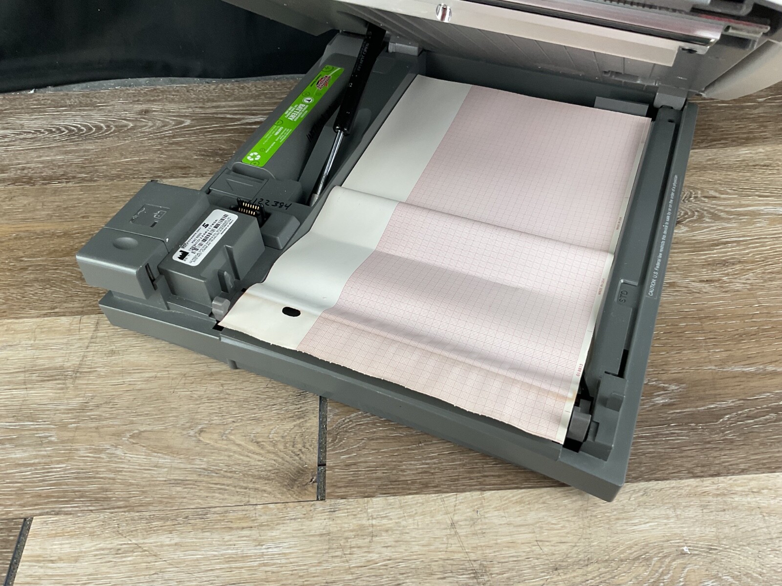 GE MAC 5500 HD Resting Electrocardiogram System ECG Machine with Color Display