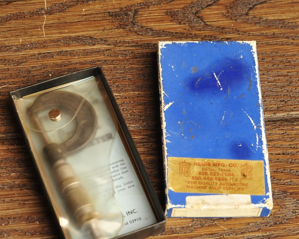 Central Tools USA Micrometer 0–1" Model 6009 w/ Box