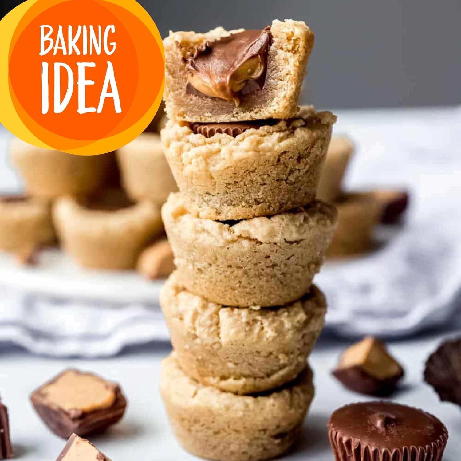 REESE'S Peanut Butter Cups, Milk Chocolate, Bulk Miniatures Candy (4 Pounds)