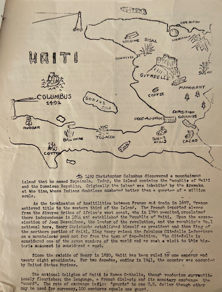 Post-WW2 USS Beatty DD756 Informational Booklet