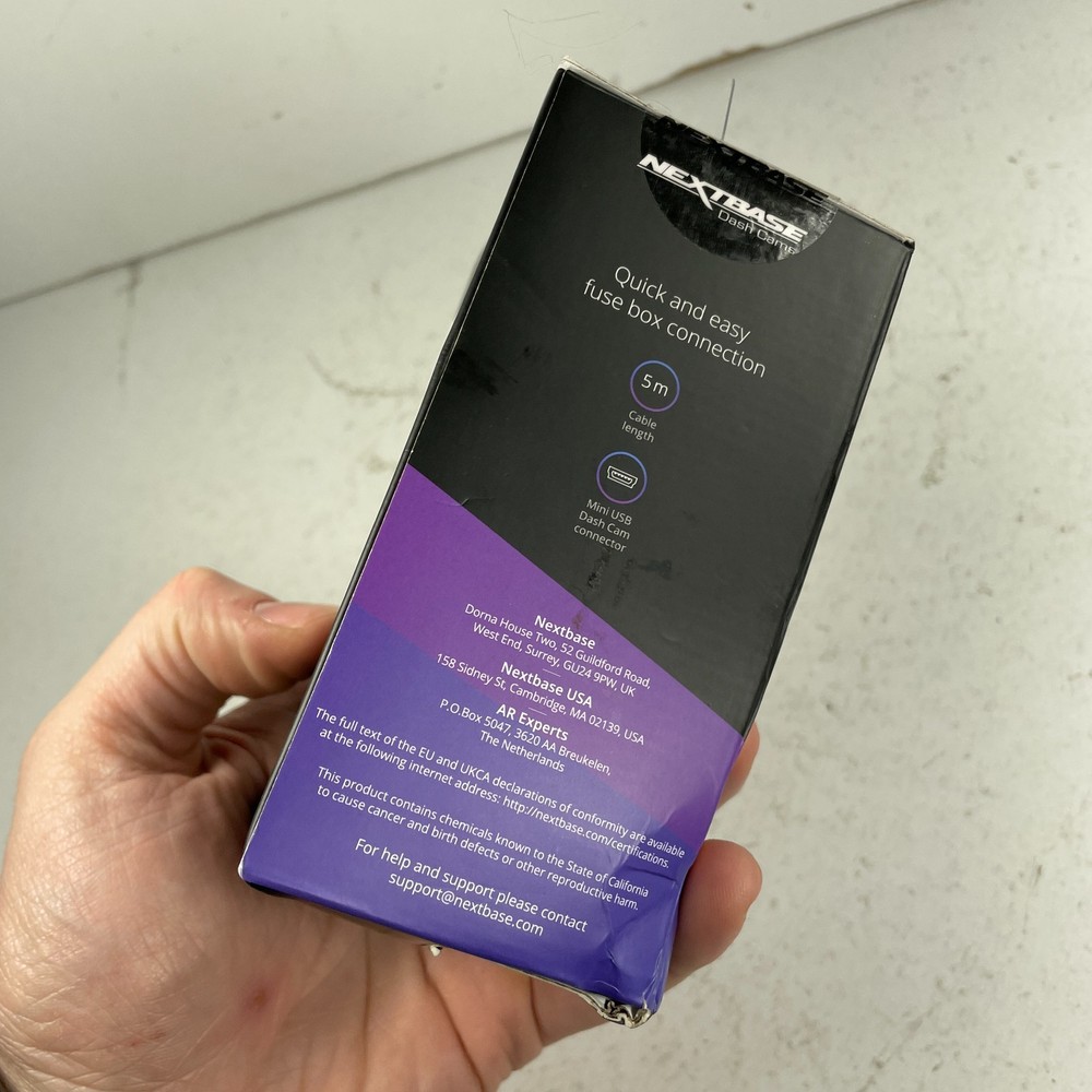 NEXTBASE Series 2 Hardwire Kit - Black