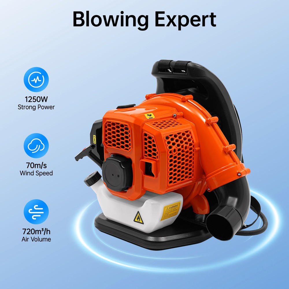 Commercial Gas Leaf Blower Backpack Gas-powered Backpack Lawn Grass Blower