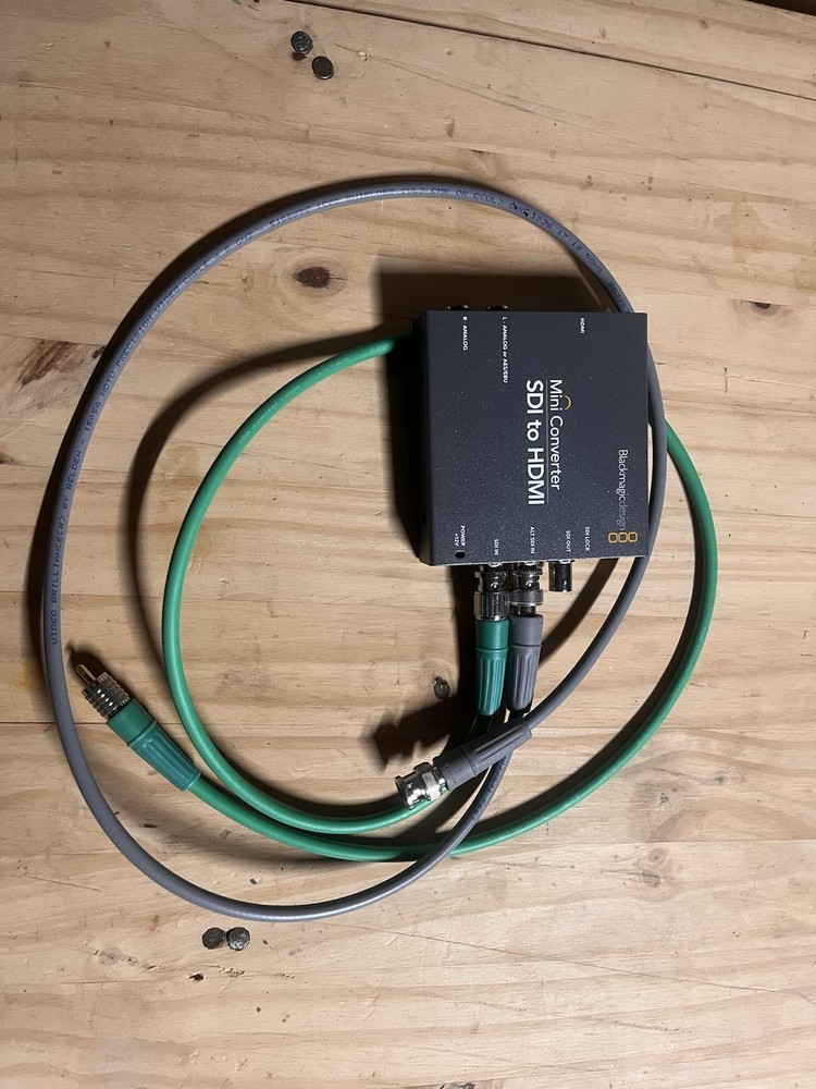 Black Magic Design Mini Converter SDI to HDMI Distribution Splitter