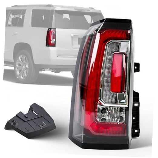 LED Tail Light Assembly Compatible With 2015 2016 2017 2018 Left Driver Side