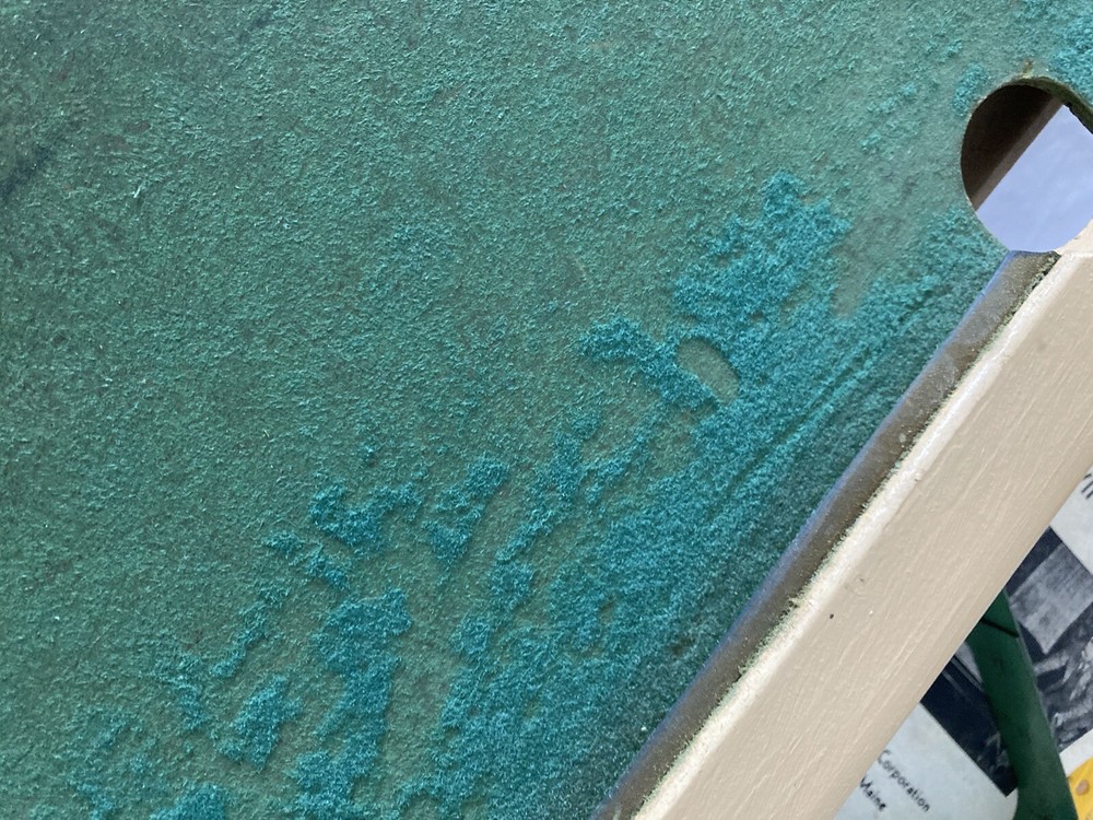 VINTAGE BURROWES POOL TABLE- table top 1940’s