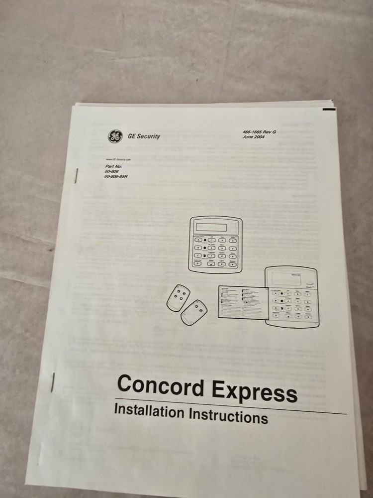Concord Express Control Panel - New in box