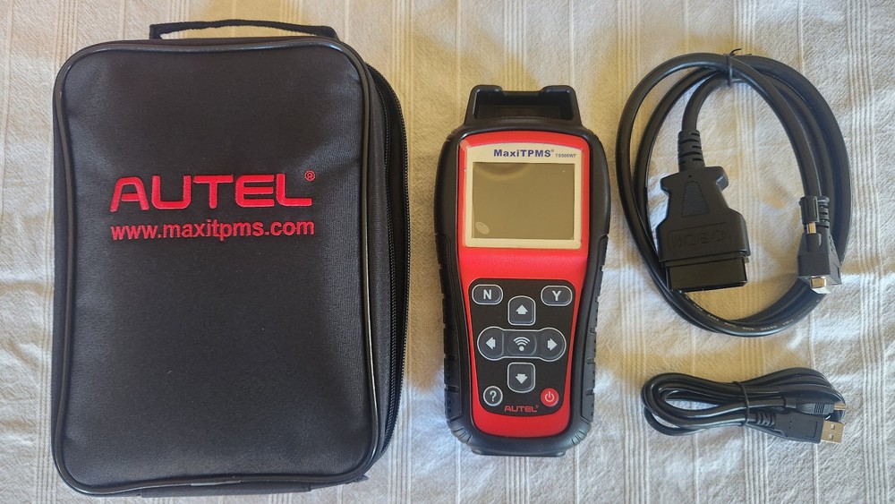 Autel TPMS TS508WF diagnostic tool with 4 MX-Sensor programmable TPMS sensors