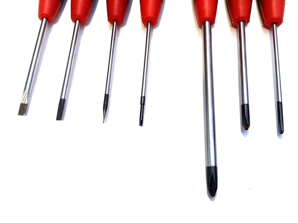 SNAP ON TOOLS NEW 7 Piece Combo Tip Electronic Mini Screwdriver Set SGDE70ESD