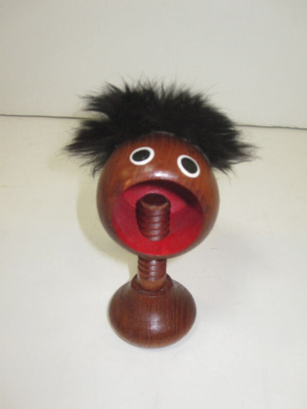 Vintage Teak Nut Cracker Mid Century Modern