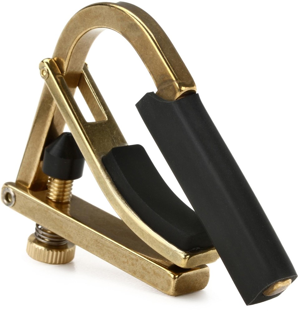Shubb C8b Partial Capo for Drop-D Tuning - Brass