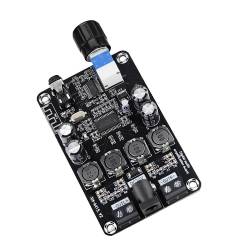 Efficient Class D Music Amplifier Module Adjustable Volumes Stereo Output 50W