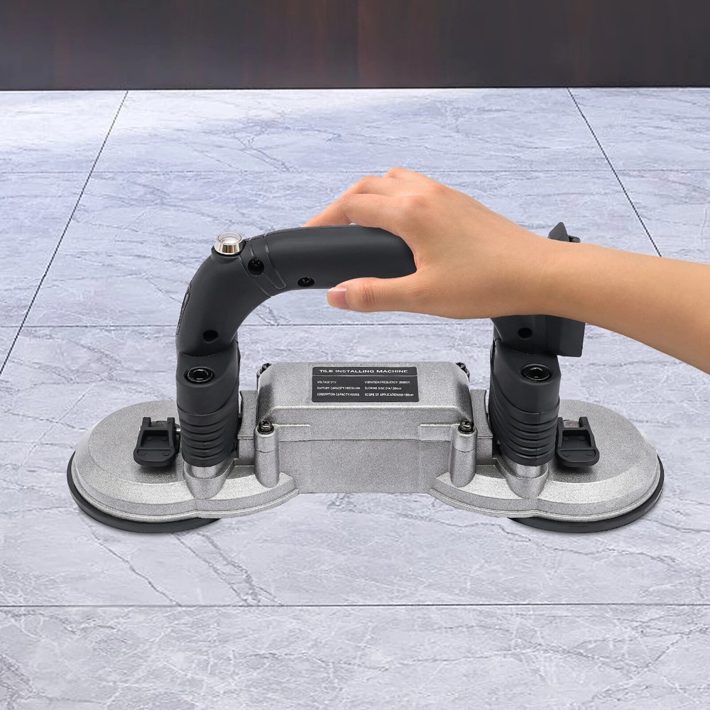 Levelling Machine Tiling Machine Motorised Suction Cups High Power Vibrator