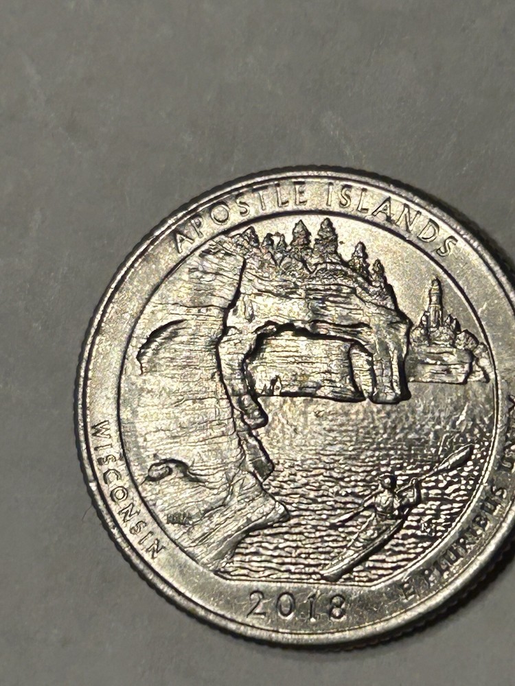 2018 P Apostle Islands Quarter Error?