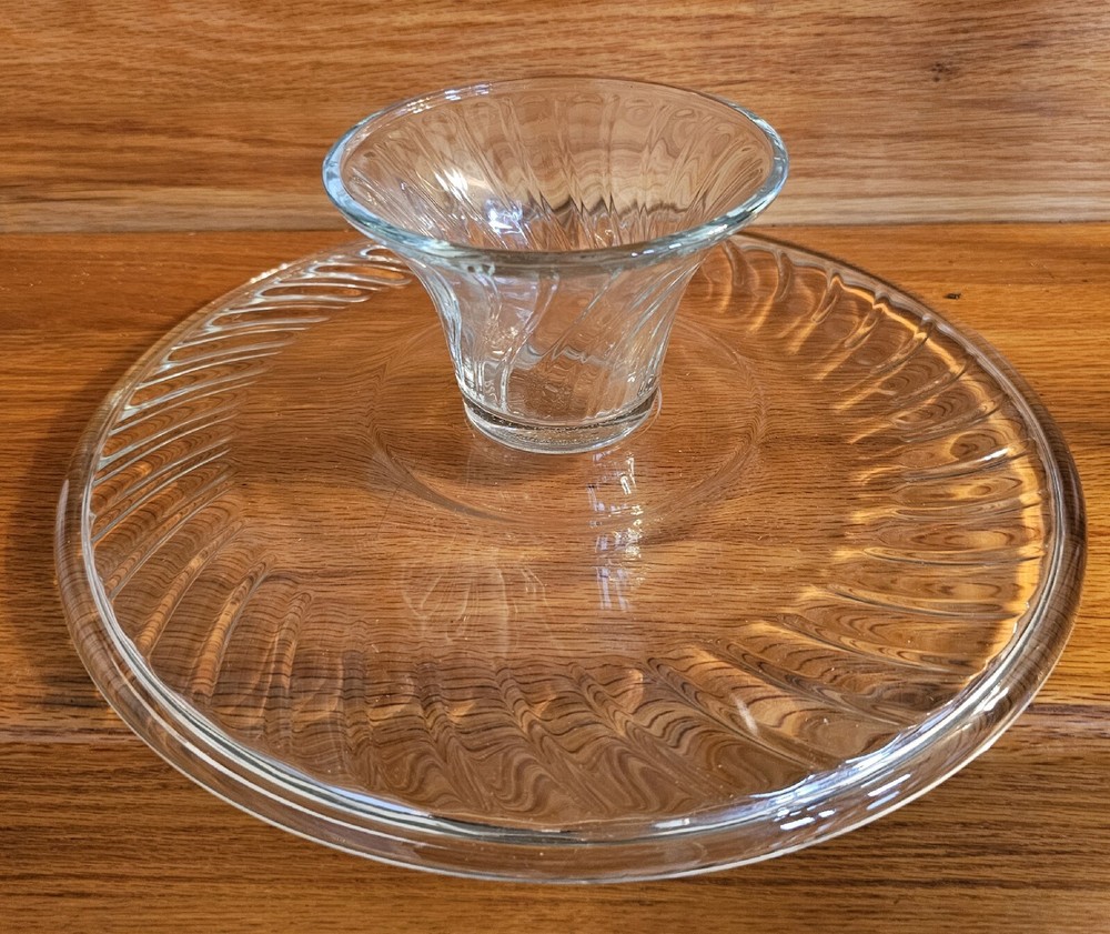 Libbey Pastelero Cake Plate/Ensemble Footed Server 12.5 Diameter