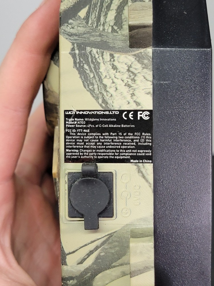 Wild Game Innovations Trail Cam Model N7EG
