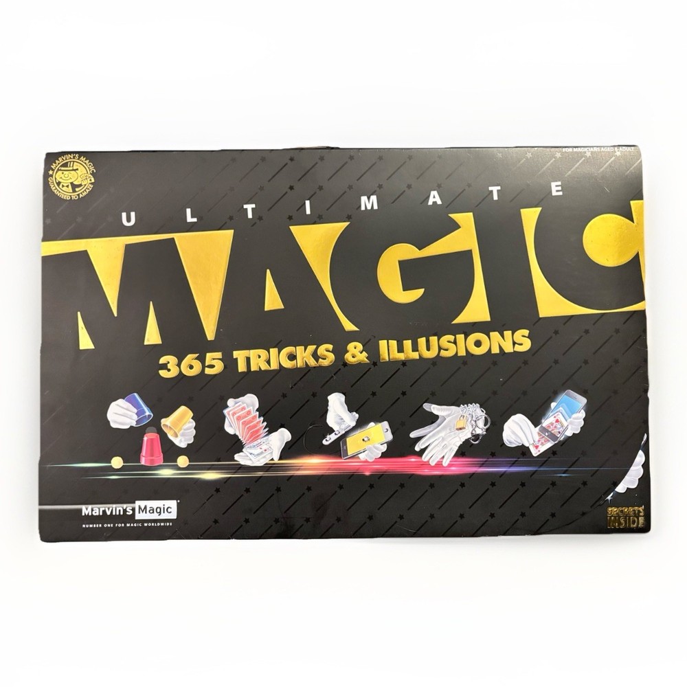 Marvin's Magic Ultimate Magic 365 Tricks Illusions Set
