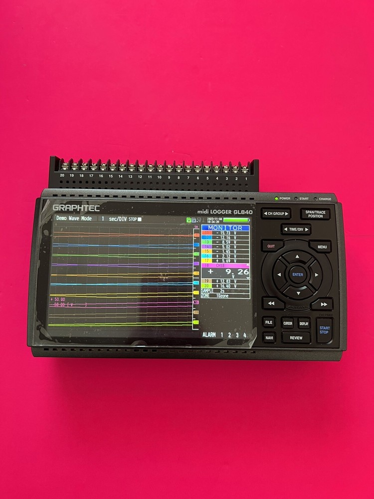 Graphtec midi logger GL840 Unit Only FOR PARTS