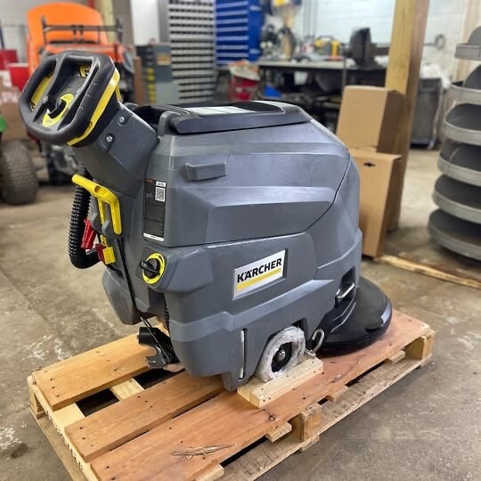 New Karcher BD 50/50 Walk-Behind Floor Scrubber 9.841-370.0 - Battery Powered