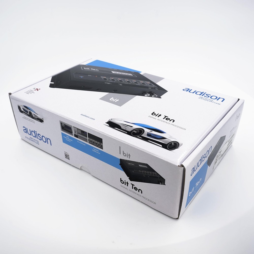 Audison bit Ten Digital Signal Interface Processor | 4 Channels in | 5 Out