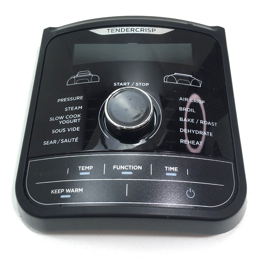 Ninja FD402 (10 SETTINGS) FACEPLATE TOUCH BUTTON CONTROL PANEL W/ DIAL OEM Part