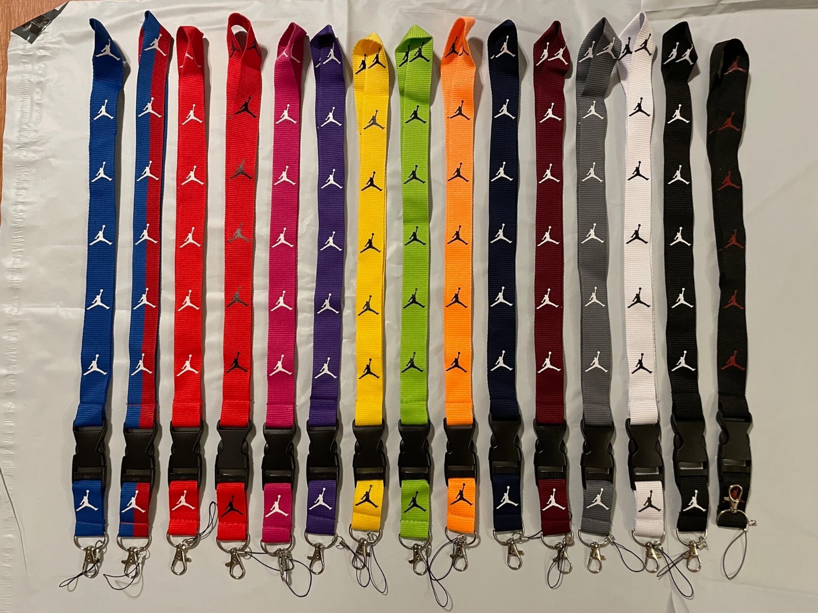 JORDAN Nike Lanyard Detachable Keychain Phone Camera Strap Badge ID Holder Key