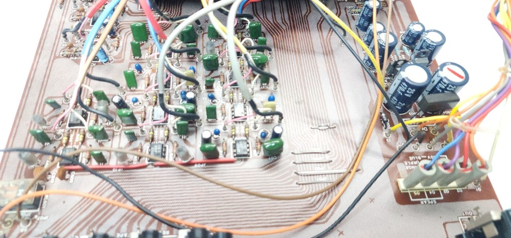 SANSUI SE-7 MAIN BOARDCONTROL BOARD - SANSUI SE-7 EQ