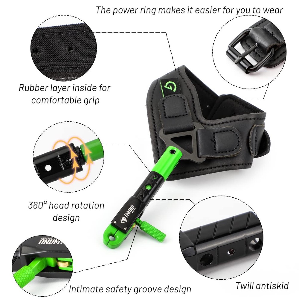 LWANO Archery Compound Bow Release Aids Trigger