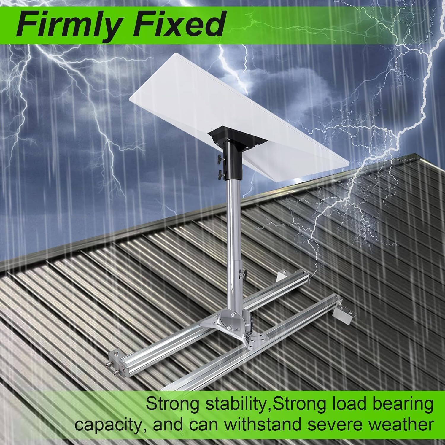Adjustable Starlink Gen 3 Roof Mount, Ybervont Stainless Steel Mounting Kit