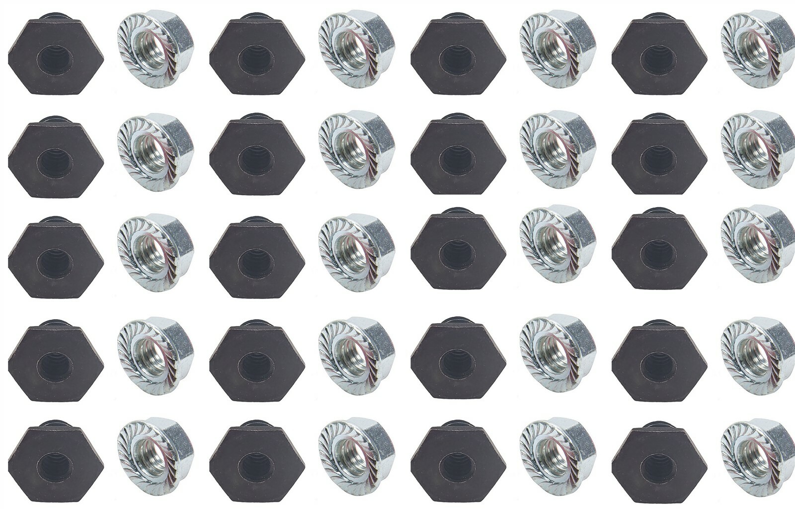 Threaded Nut Insert Steel 20 Pack Body Bryke Fasteners Racecar bodies IMCA USMTS