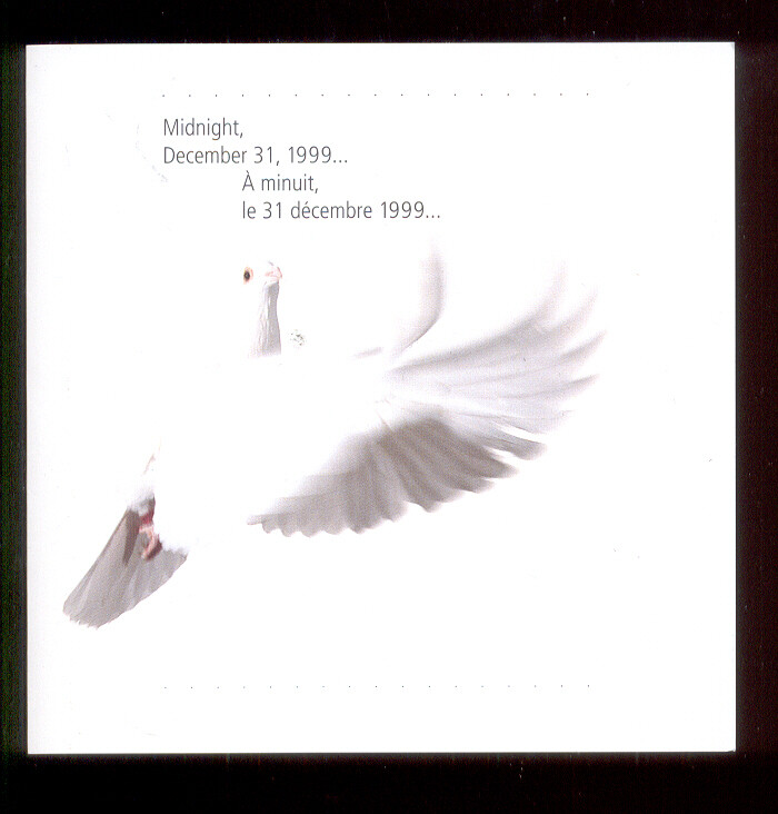 1999 - 2000 CANADA POST - MILLENNIUM KEEPSAKE - Peace - STAMP & COIN SET - Mint