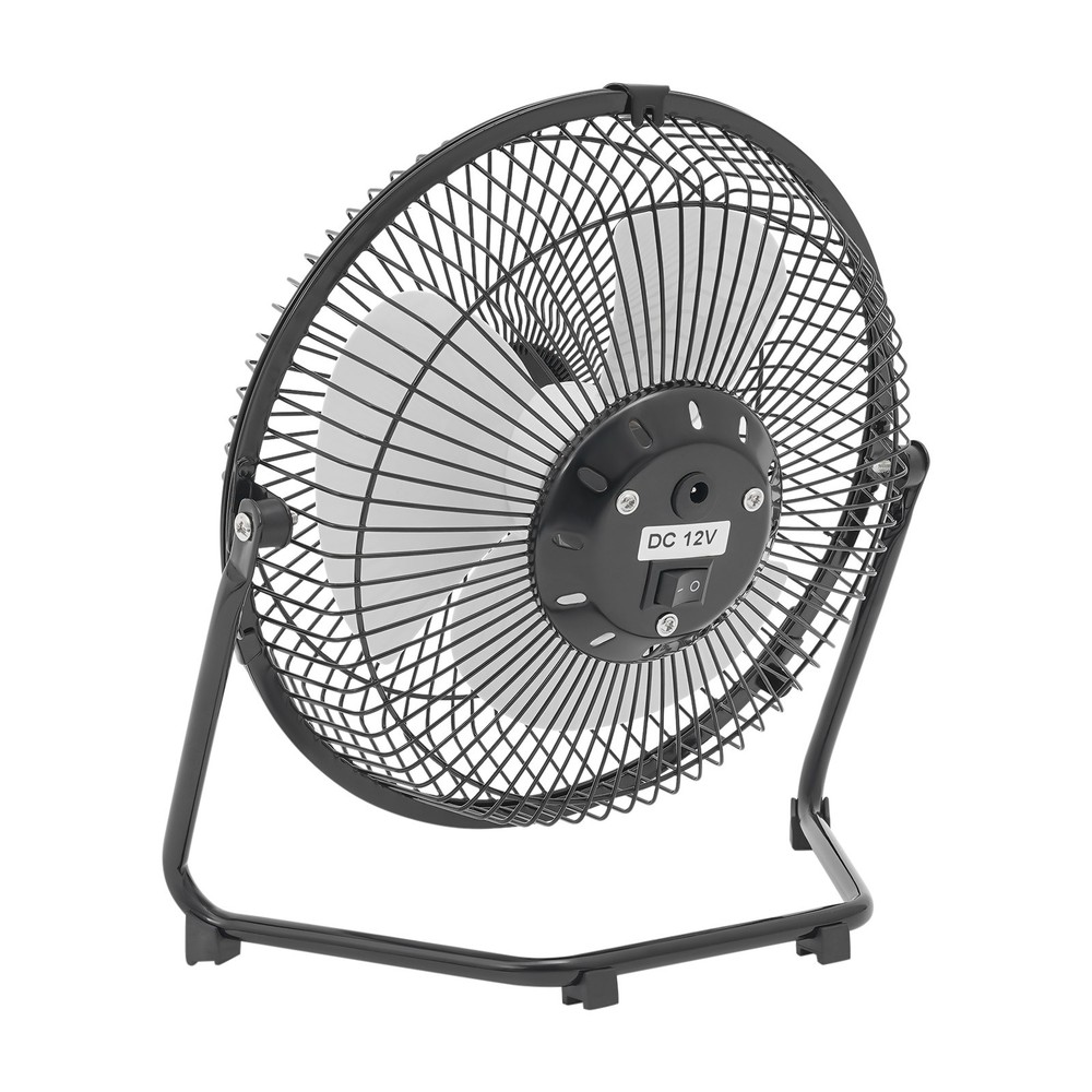 12 Volt Outdoor multi-purpose Solar Panel Kit Lighting System with 3×Bulbs & Fan