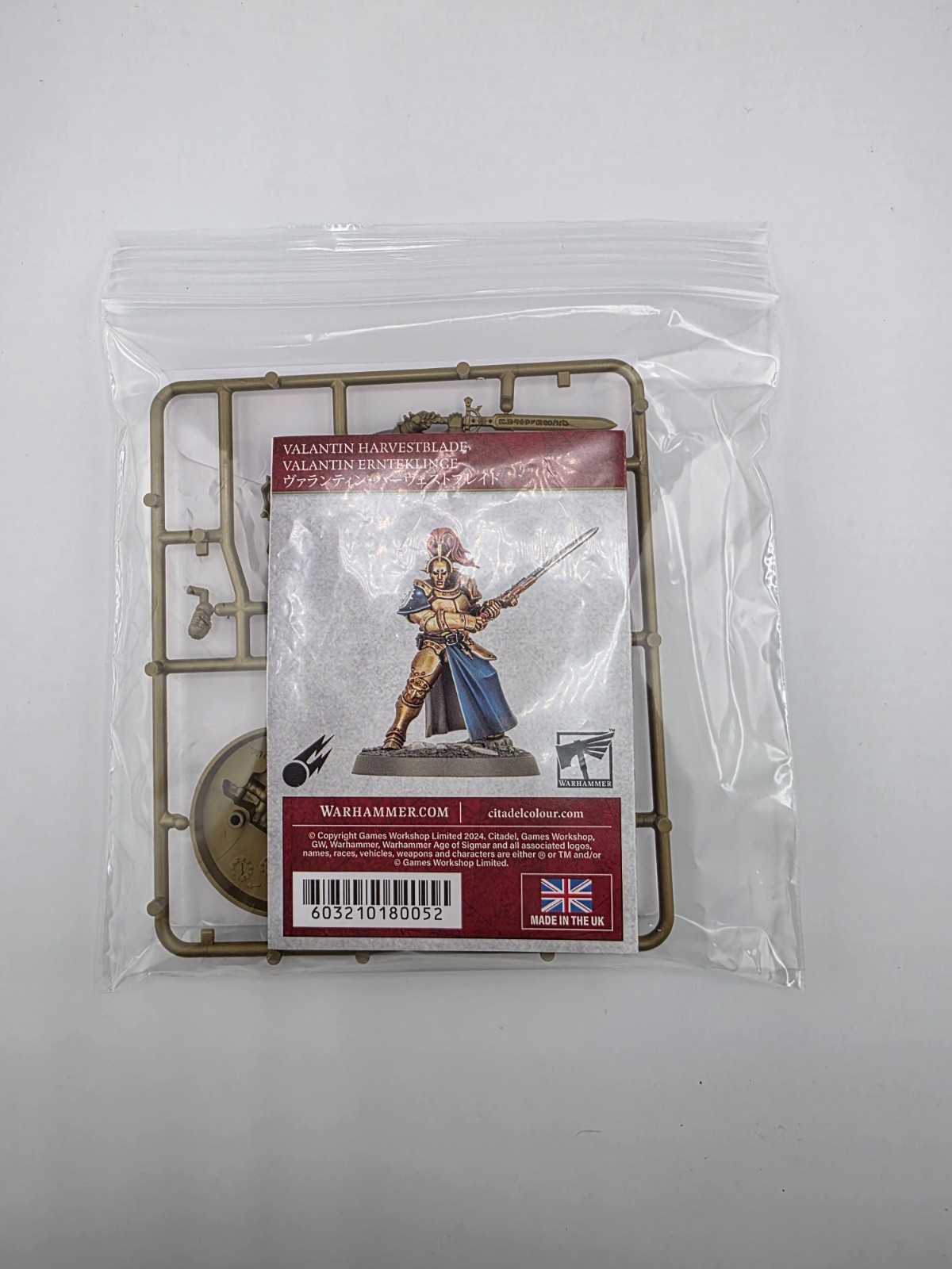 Valantin Harvestblade Stormcast Eternals Heroes Series 5 - Warhammer AoS - NEW
