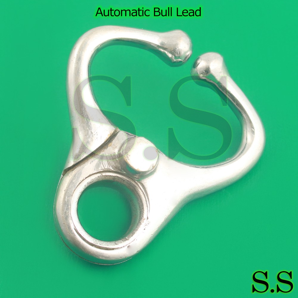 Automatic Bull Lead Veterinary Instruments New