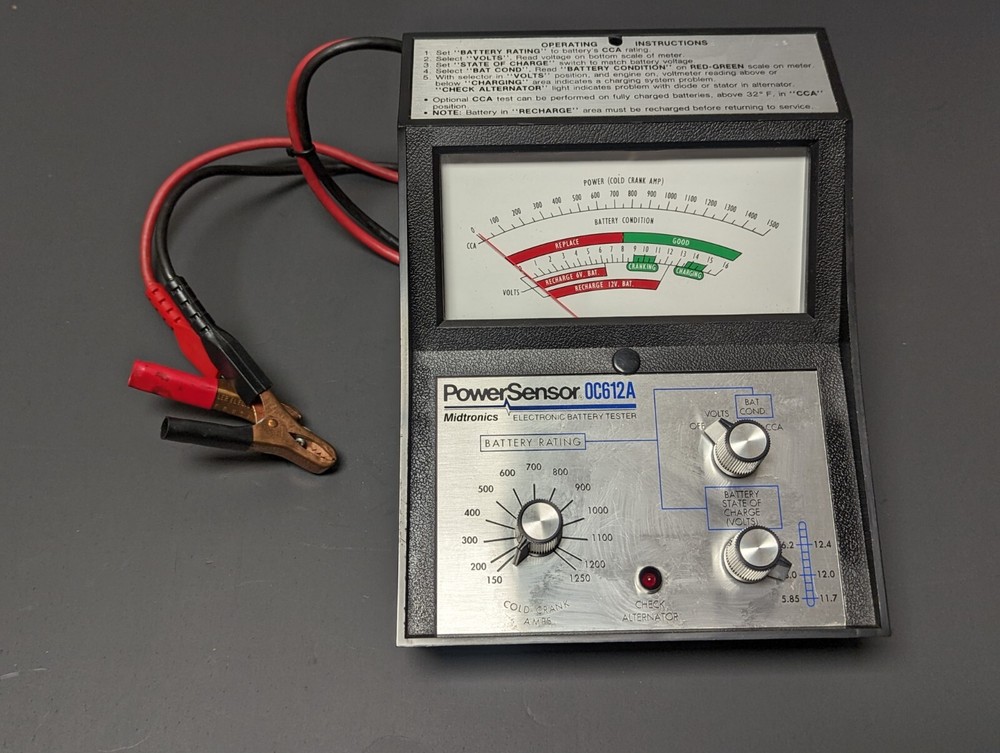 Midtronics Power Sensor OC612A Electronic Battery Tester