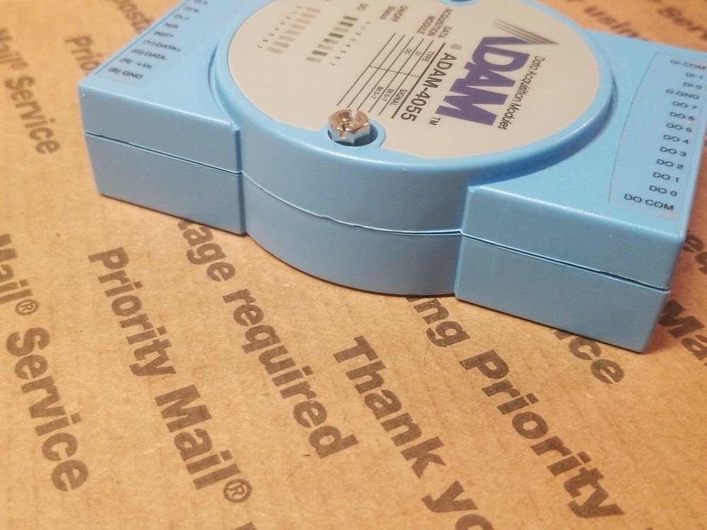 (1) ADAM DATA ACQUISITION MODULE ADAM-4055 ( 1 UNIT ) UNTESTED