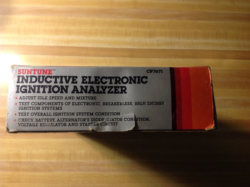 Suntune Inductive Electronic Ignition Analyzer CP7671 BNIB