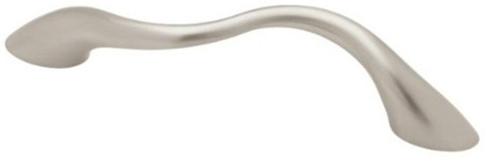 3-3/4" Fusilli Wavy Pull Satin Nickel