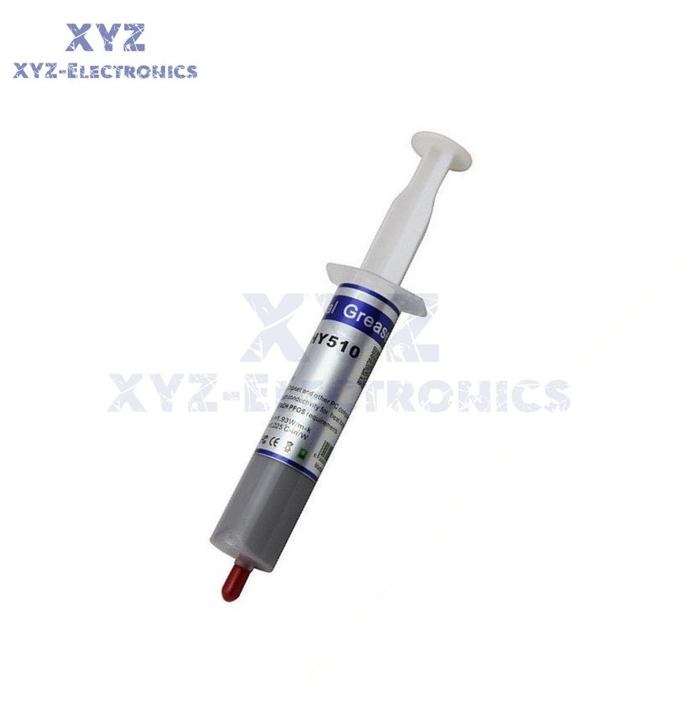 10PCS HY510 30g Grey Thermal Conductive Grease Paste For GPU CPU Chipset Cooling