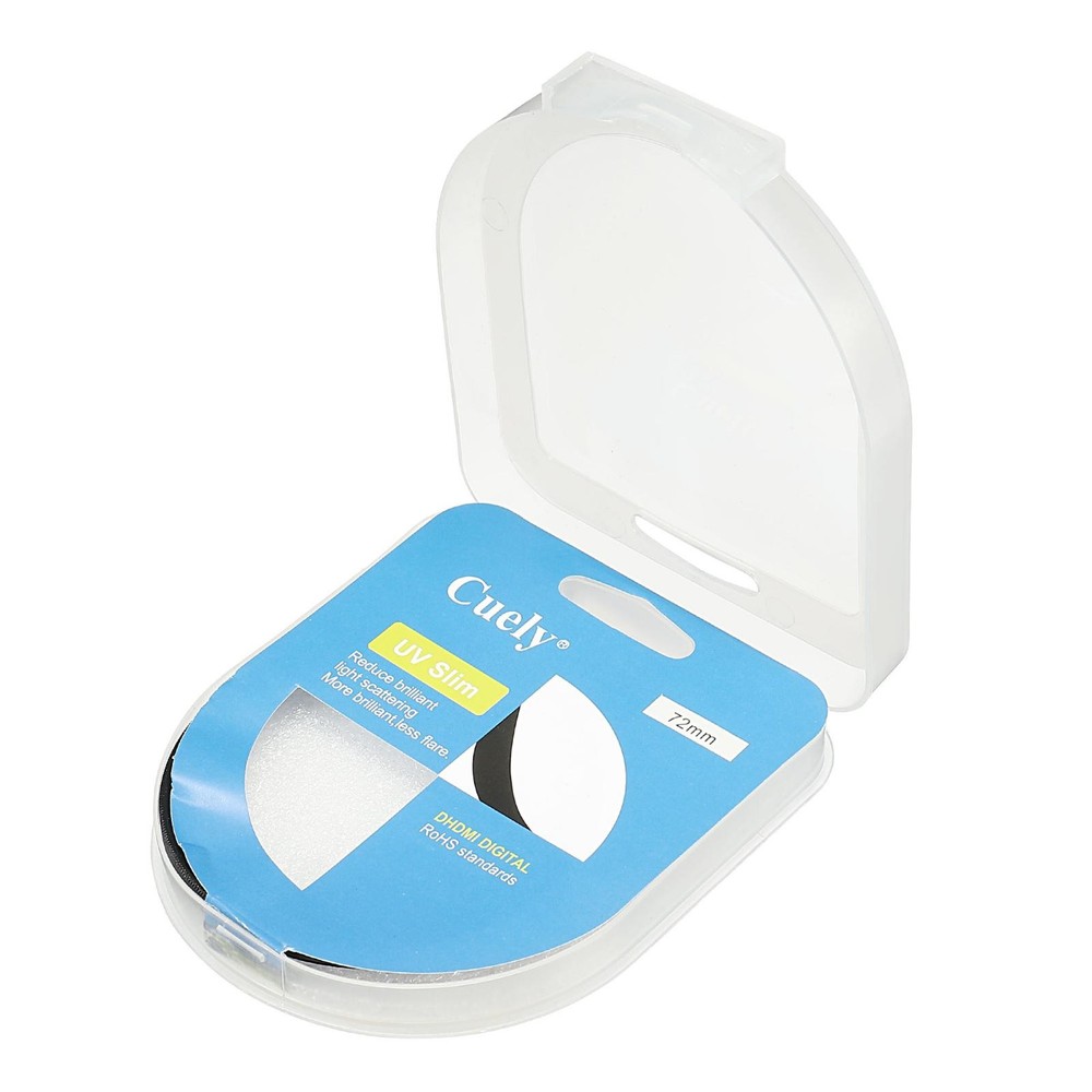 UV Lens Filters, 72mm Thin Protective Multilayer Frame