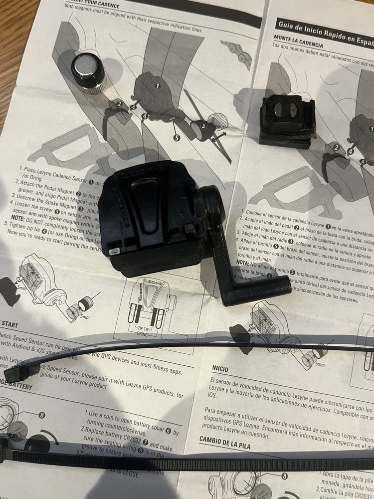 Lezyne Cadence Speed Flow Sensor | Black |