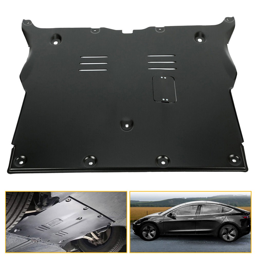 Front Skid Plate For 2017 2018-2024 Tesla Model 3 & Y Under Engine Guard Cover