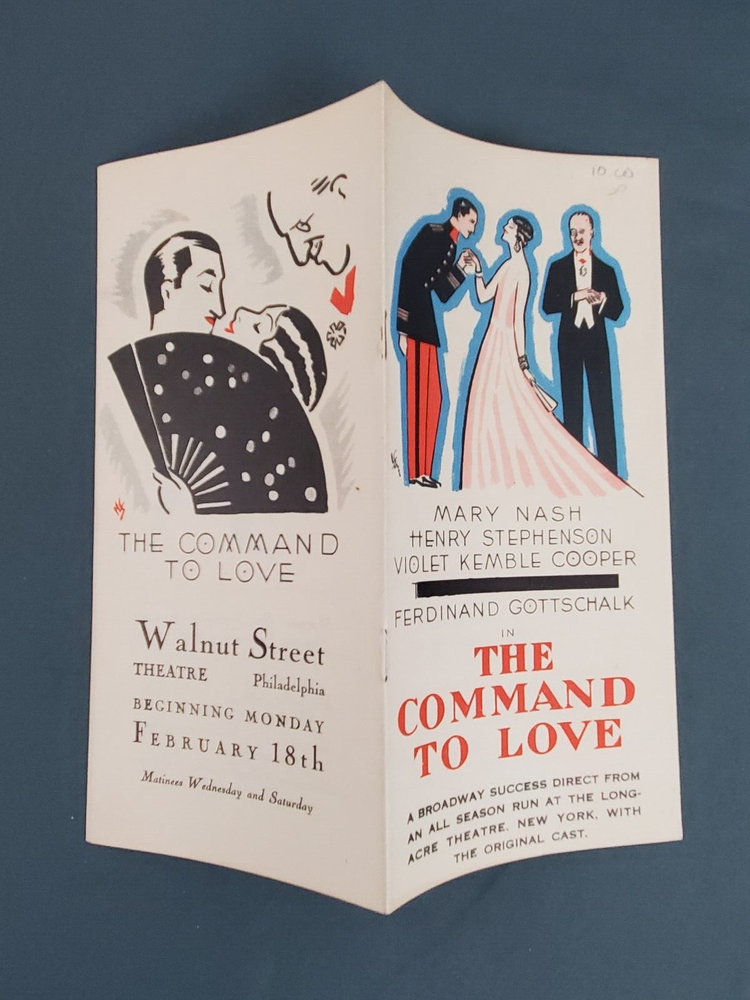 Vintage Theater Programs and related Material Lot