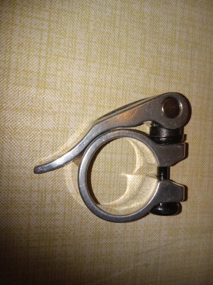 Generic bicycle quick release seat post clamp 31.8mm
