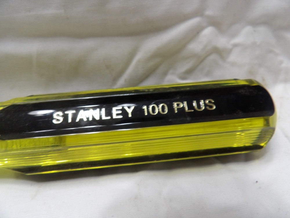 Stanley 100 Plus Flat Head Screwdriver #66-168-A