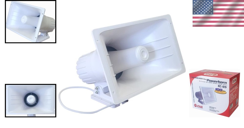Outdoor Power Horn Speaker 100W 8 Ohm.