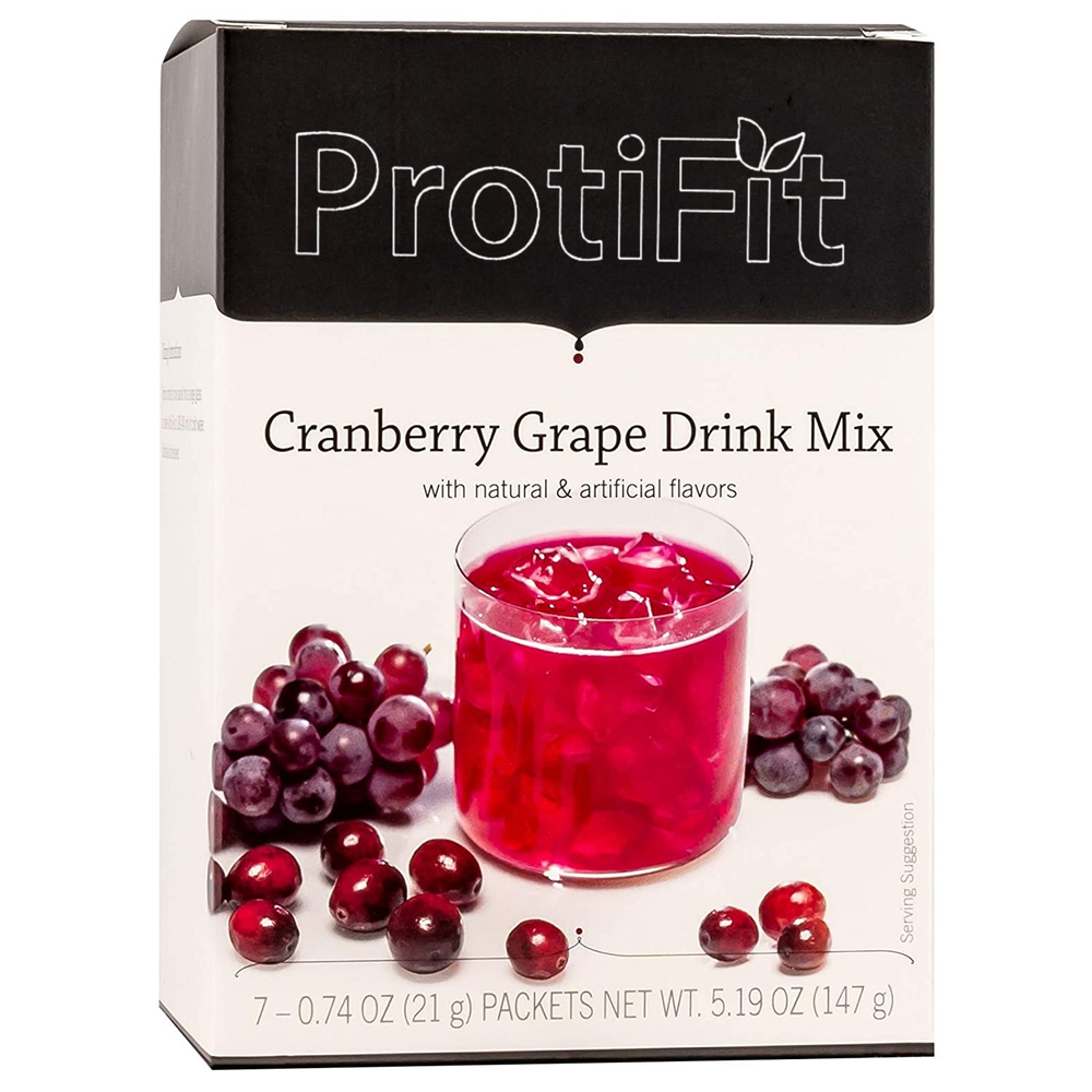 Proti Fit Cranberry Grape Drink Box - Ideal Protein Compatible