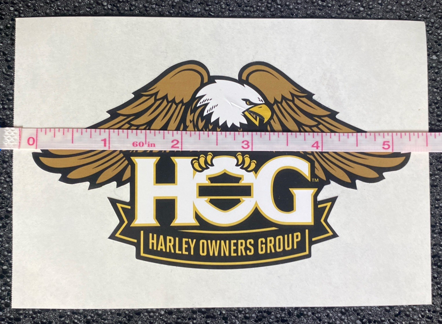 Harley Davidson Owners Group HOG sticker Eagle Logo