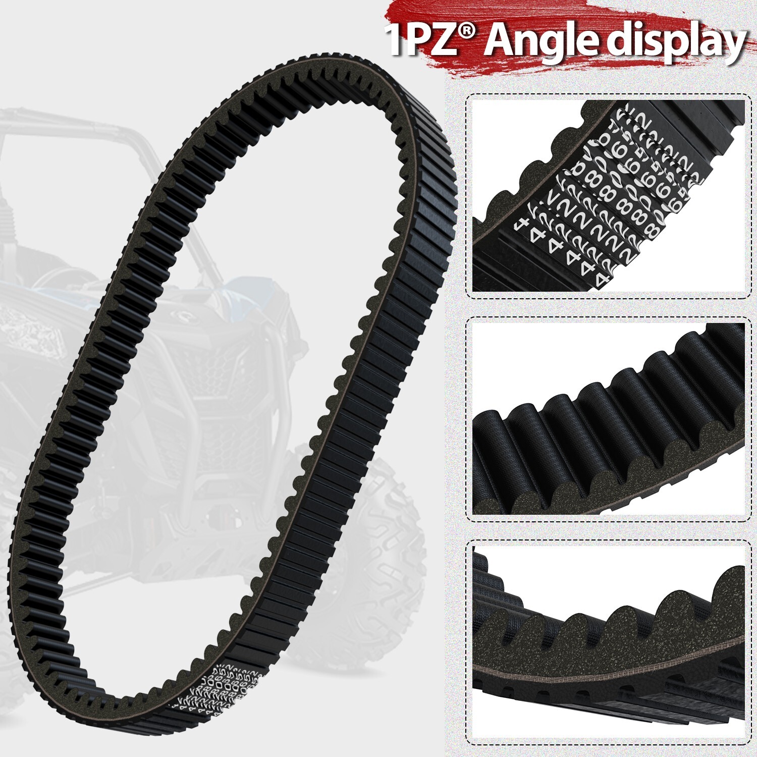 Drive Belt For Ski-Doo MX Z 1200 600 800R 900 600R 50TH ACE HO E-TEC 2009-2026
